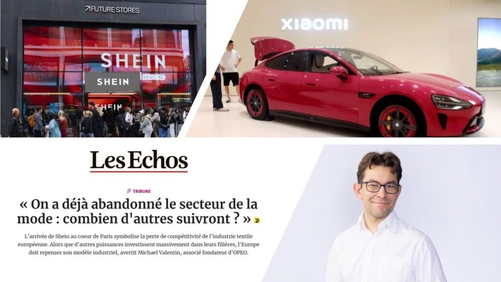 OPEO Shein Les Echos Michael Valentin OPEO